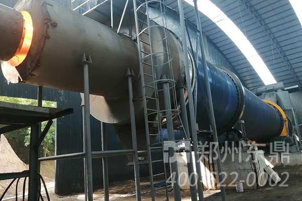 山西朔州大型煤泥烘干機投產運行